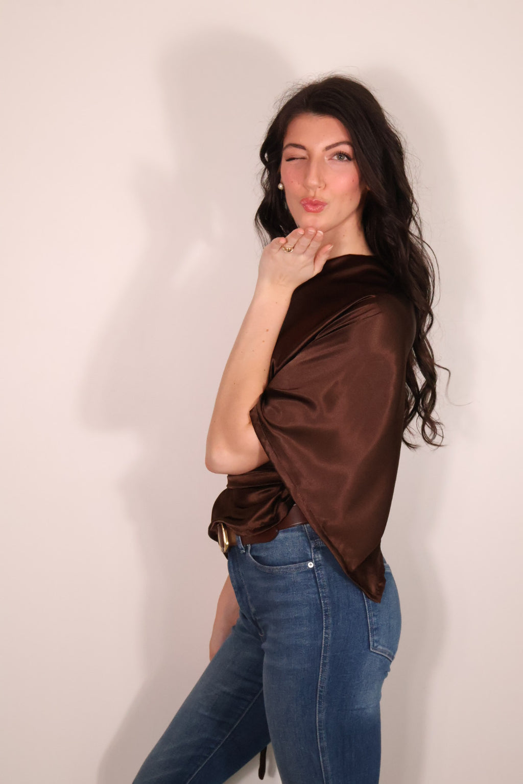 The transition piece (chocolate brown)