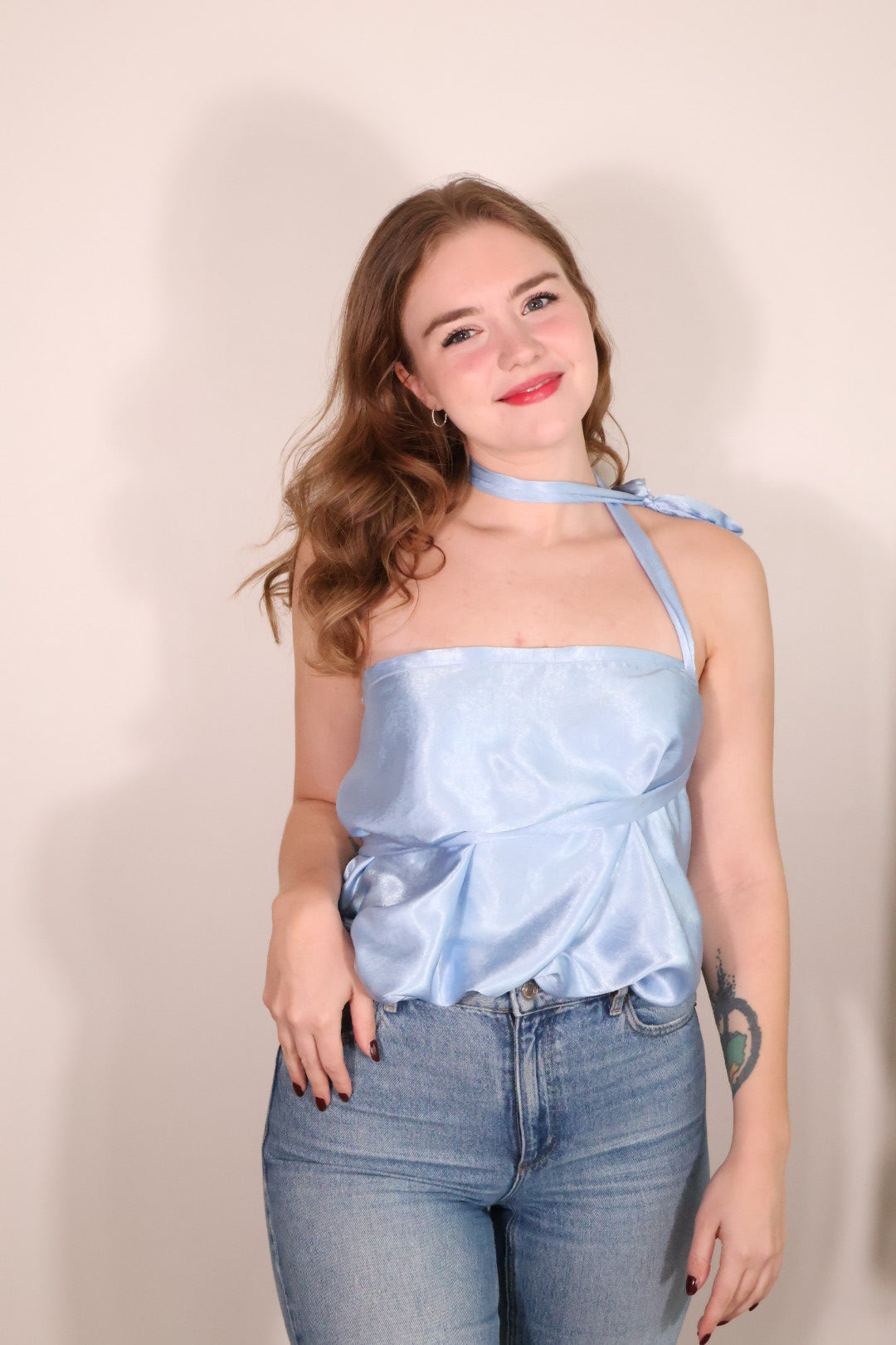 The transition piece (baby blue)