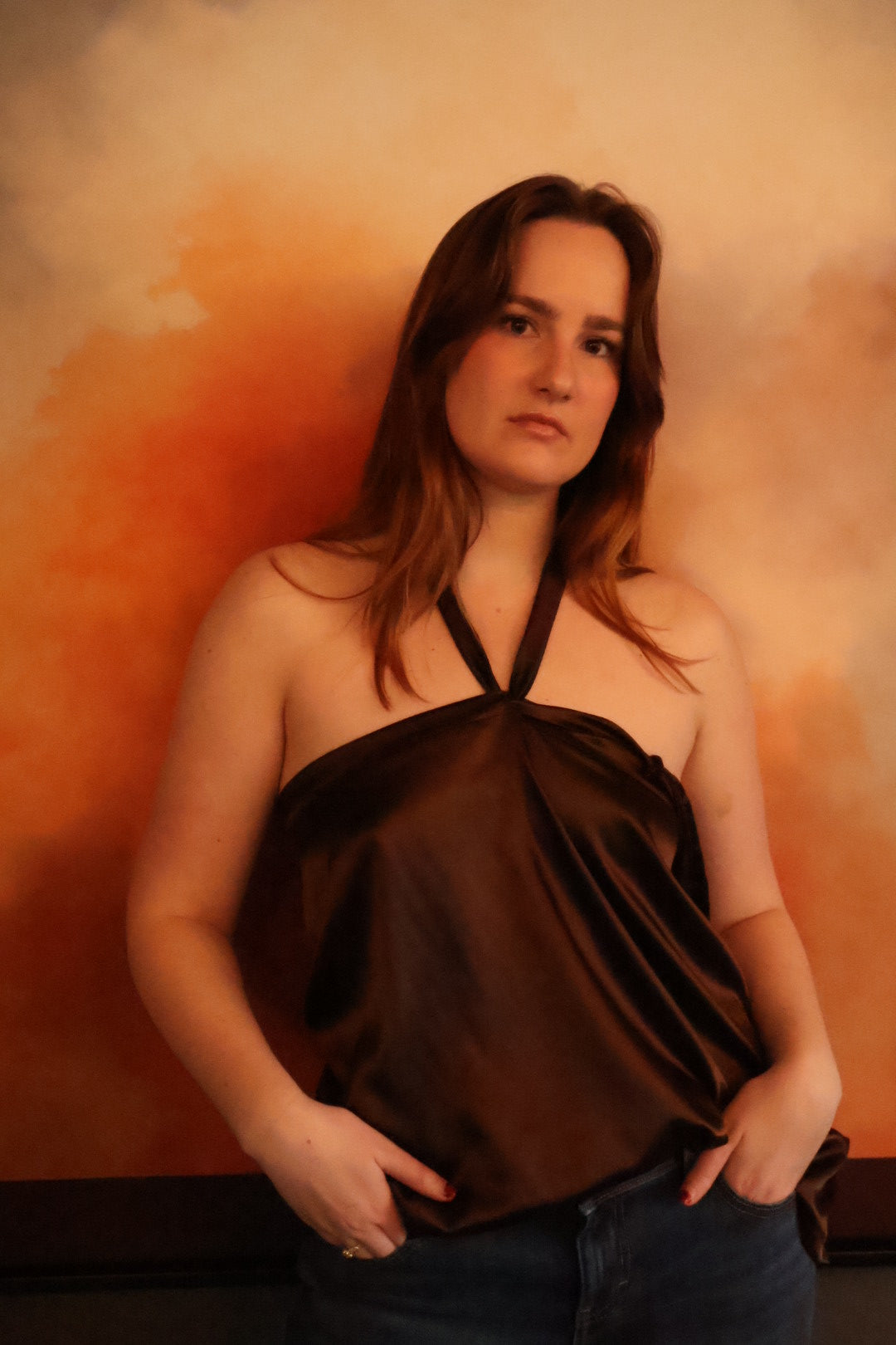 The transition piece (chocolate brown)